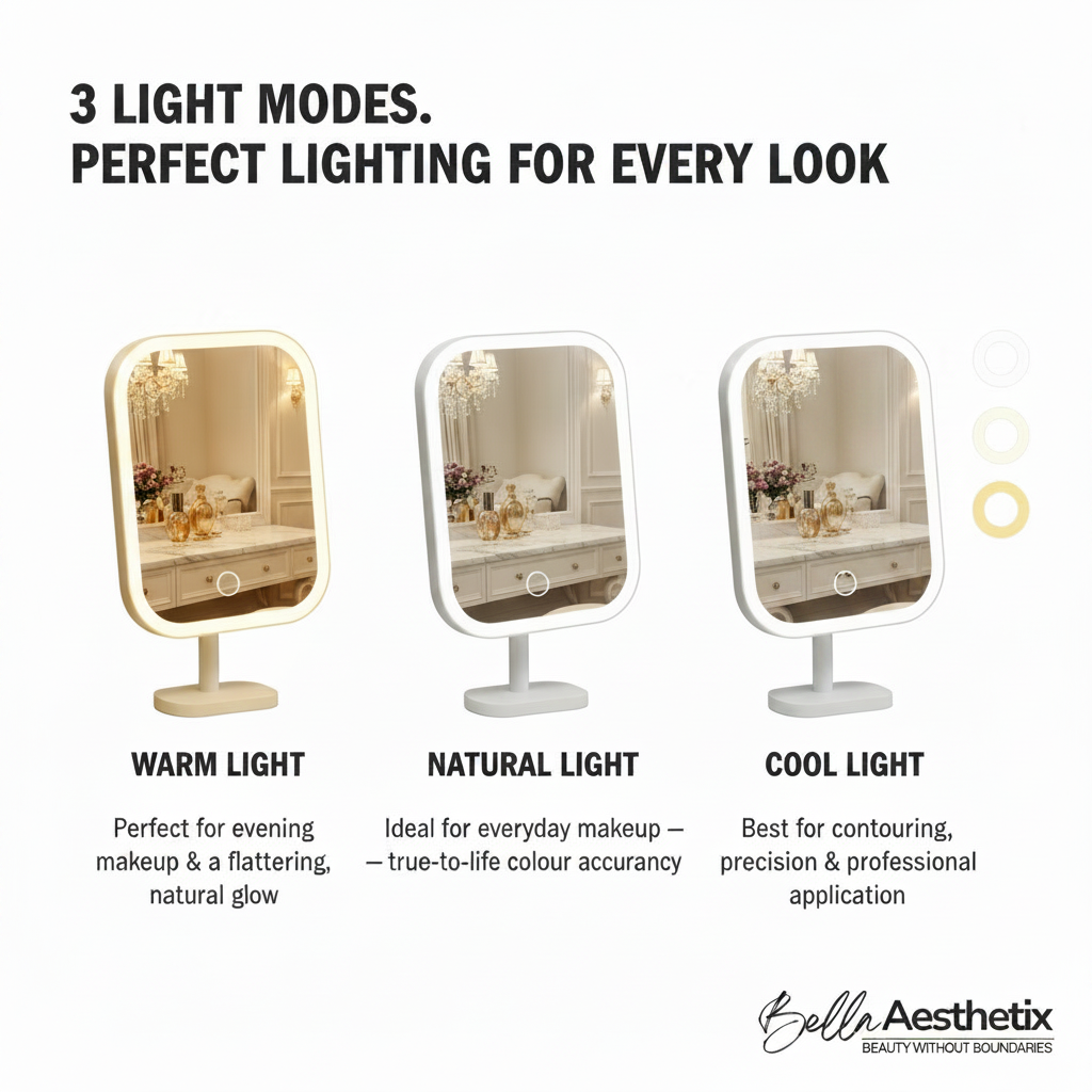 3 Light Modes - 3rd Mirror Fixed