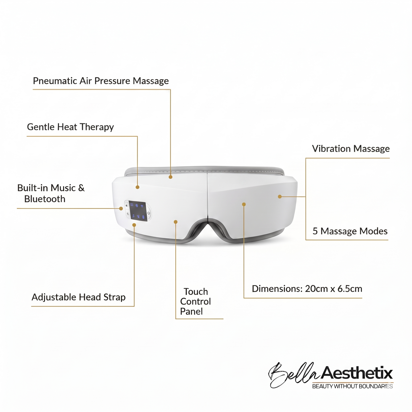 Bella Aesthetix™ EyeOasis | Relieve Tension, Reduce Puffiness & Sleep Better