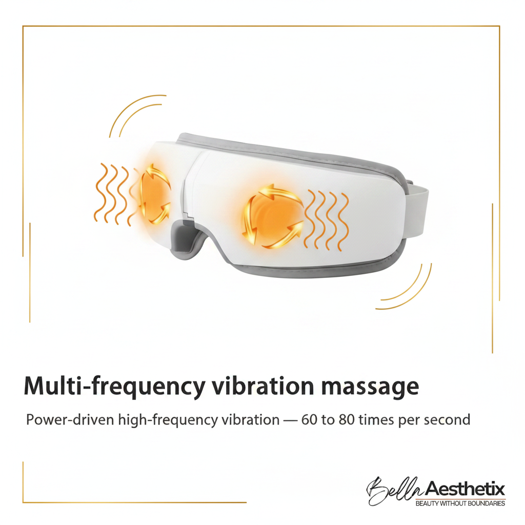 Multi-frequency vibration massage 60-80 times per second