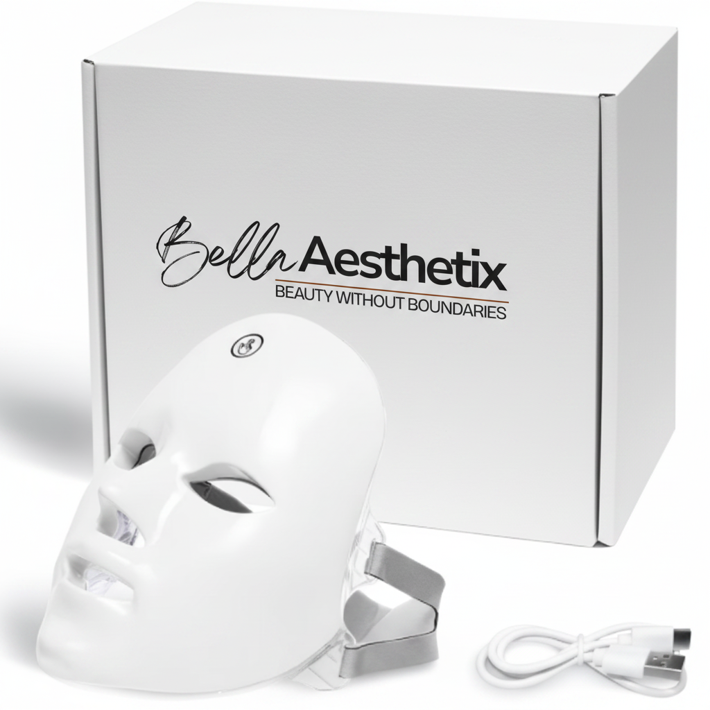LED Mask White Box Packaging